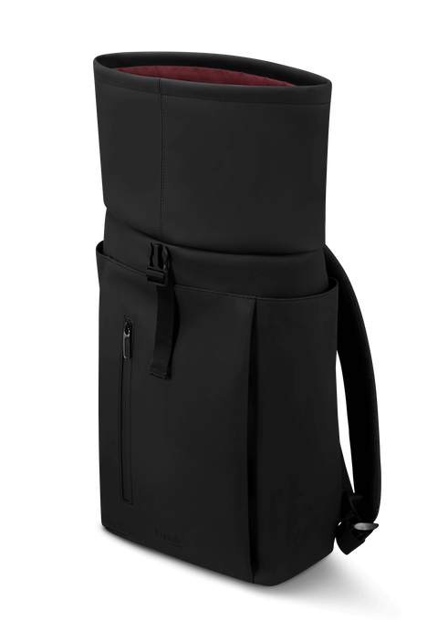 Lipault Lost In Berlin Rolltop Backpack 2.0  Czarny Lipault Lost In Berlin Rolltop Backpack 2.0  Czarny