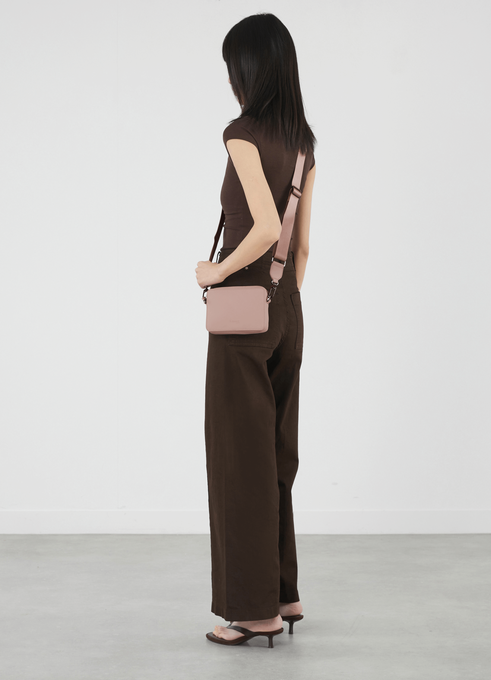 Lipault Lost In Berlin Crossbody Bag - The Box  Rose Quartz