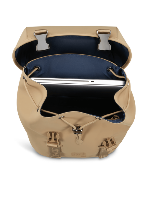 Lipault Lost In Berlin MIini Exile Backpack  Sandstone Lipault Lost In Berlin MIini Exile Backpack  Sandstone