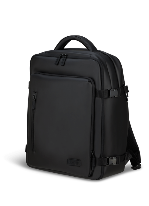 Lipault Lost In Berlin Travel Backpack  Czarny Lipault Lost In Berlin Travel Backpack  Czarny