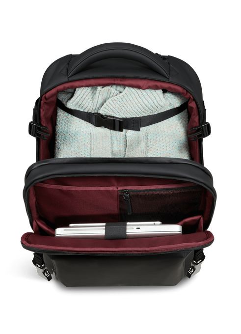 Lipault Lost In Berlin Backpack Pro With Wheels  Czarny Lipault Lost In Berlin Backpack Pro With Wheels  Czarny