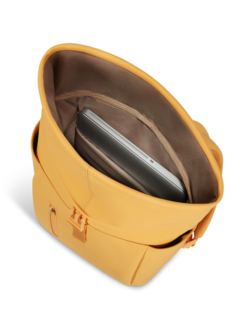 Lipault Lost In Berlin Rolltop Backpack 2.0  Mango Burst