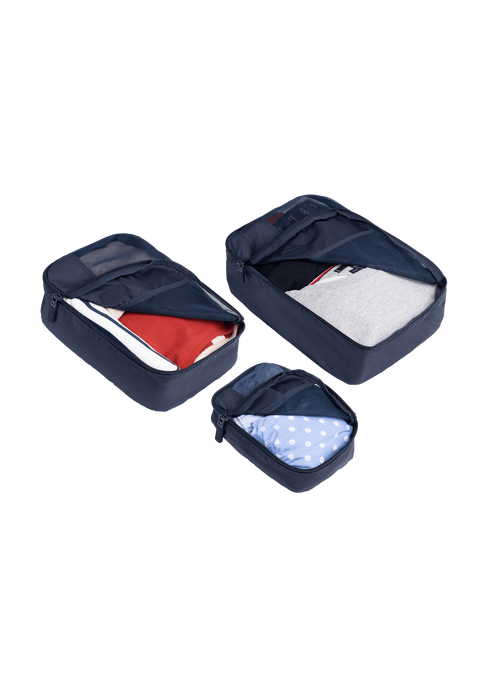 Lipault Lipault Travel Accessories Packing Cube L  Granatowy