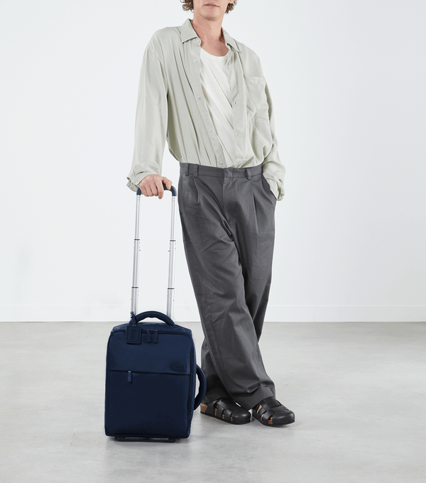 Lipault Foldable Plume Mini Cabin 45cm  Granatowy