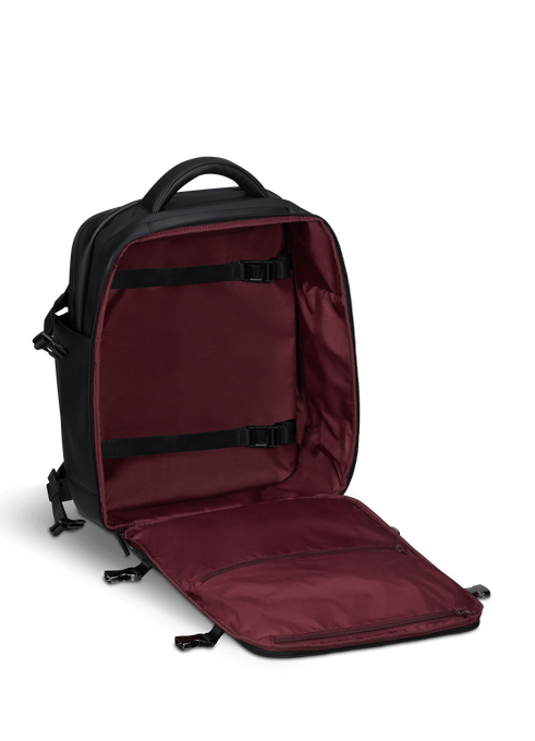 Lipault Lost In Berlin Travel Backpack  Czarny Lipault Lost In Berlin Travel Backpack  Czarny