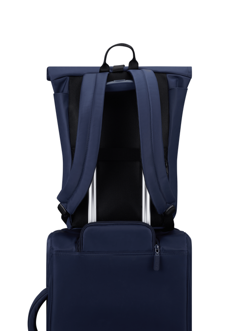 Lipault City Plume Rolltop Backpack  Granatowy Lipault City Plume Rolltop Backpack  Granatowy