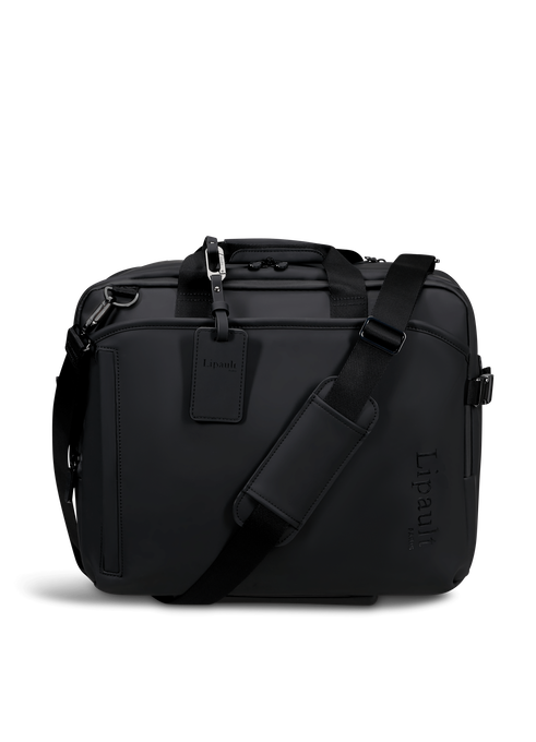 Lipault Lost In Berlin Rolling Tote  Czarny Lipault Lost In Berlin Rolling Tote  Czarny