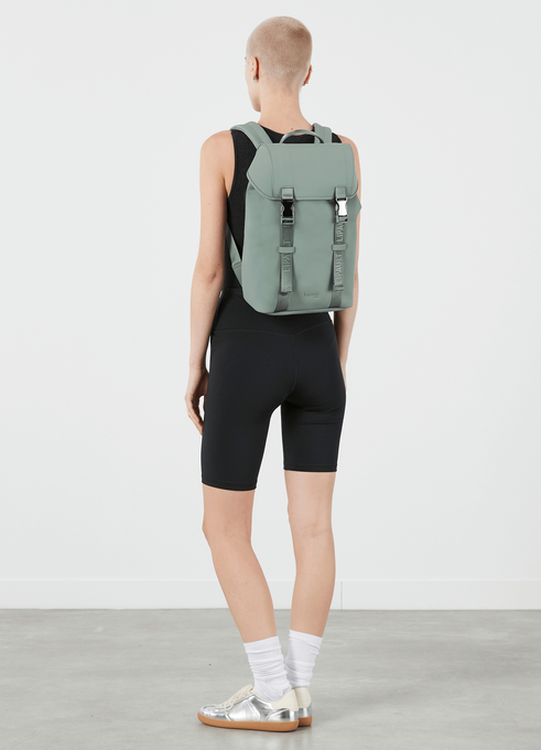 Lipault Lost In Berlin MIini Exile Backpack  Yoga Green