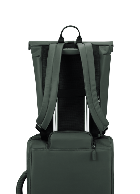 Lipault City Plume Rolltop Backpack  Khaki