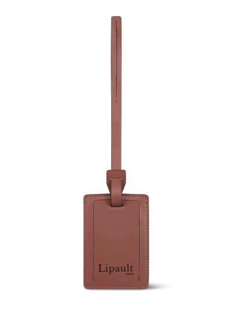 Lipault Lipault Travel Accessories Luggage Tag Be Bold  Rosewood Lipault Lipault Travel Accessories Luggage Tag Be Bold  Rosewood