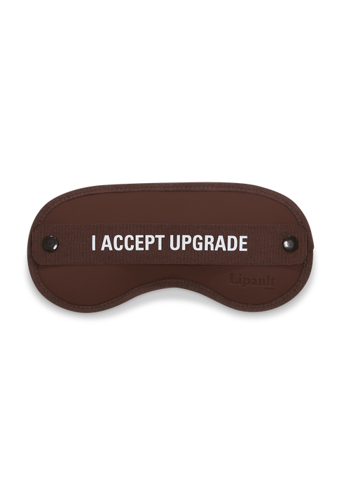 Lipault Lipault Travel Accessories Eye mask  Spiced Mocha