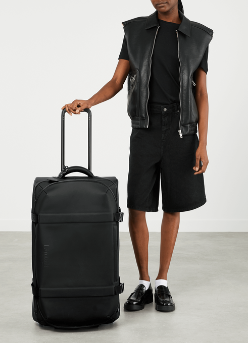 Lipault Lost In Berlin Exile Duffle with Wheels 72cm  Czarny Lipault Lost In Berlin Exile Duffle with Wheels 72cm  Czarny