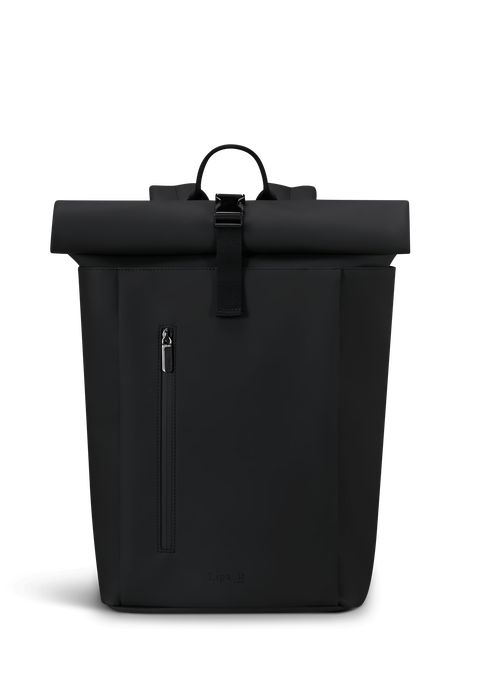 Lipault Lost In Berlin Rolltop Backpack 2.0  Czarny