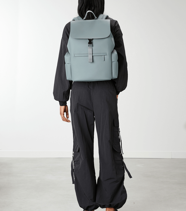 Lipault Lost In Berlin Cargo Backpack  Cement Storm