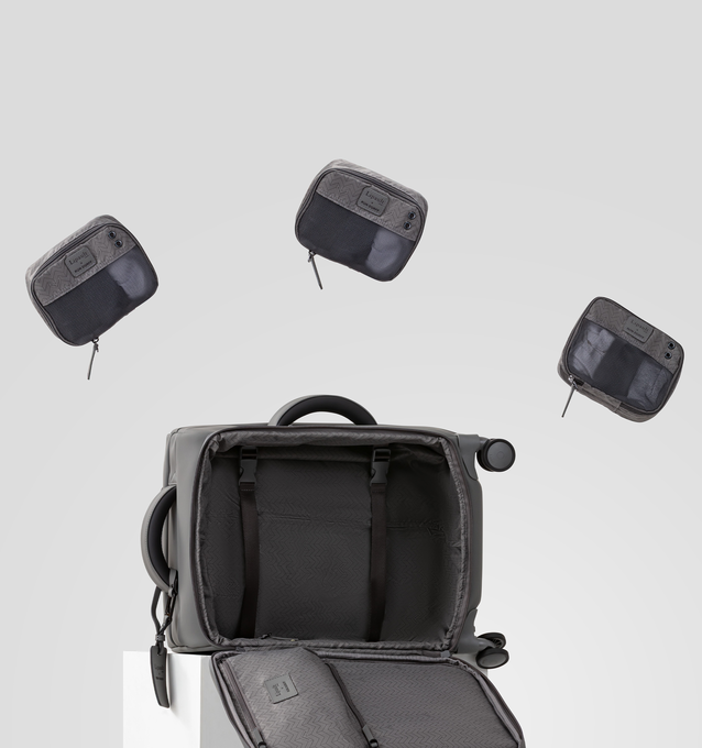 Lipault Lipault X Ron Dorff Packing Cubes S  Swedish Army Green