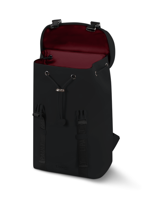 Lipault Lost In Berlin Mini Exile Backpack  Czarny