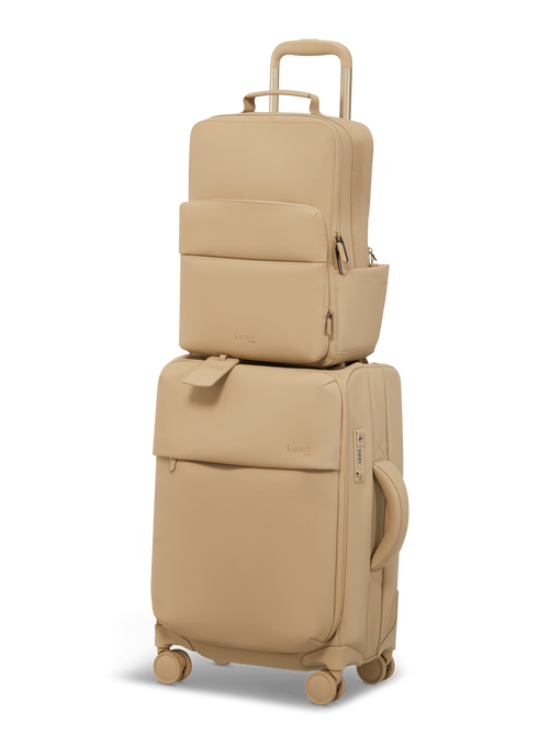 Lipault Lost In Berlin Lifetrotter Backpack  Sandstone