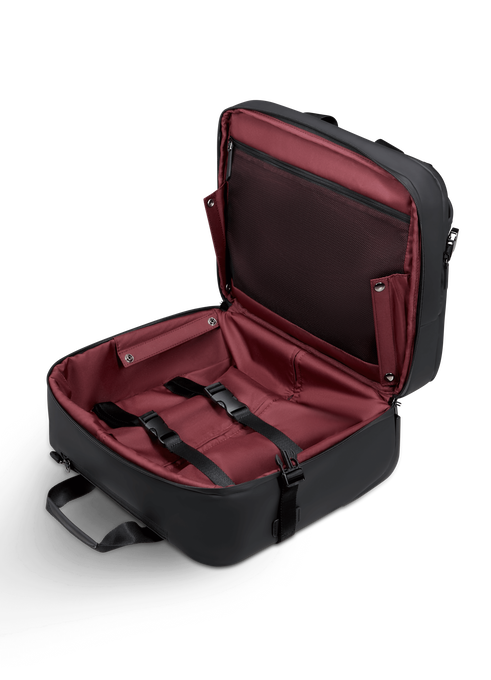 Lipault Lost In Berlin Rolling Tote  Czarny Lipault Lost In Berlin Rolling Tote  Czarny