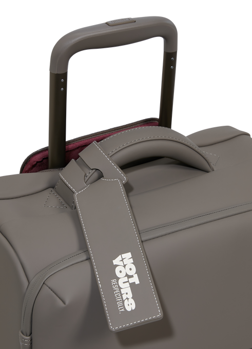 Lipault Lipault Travel Accessories Luggage Tag Not Yours  Ash Stone