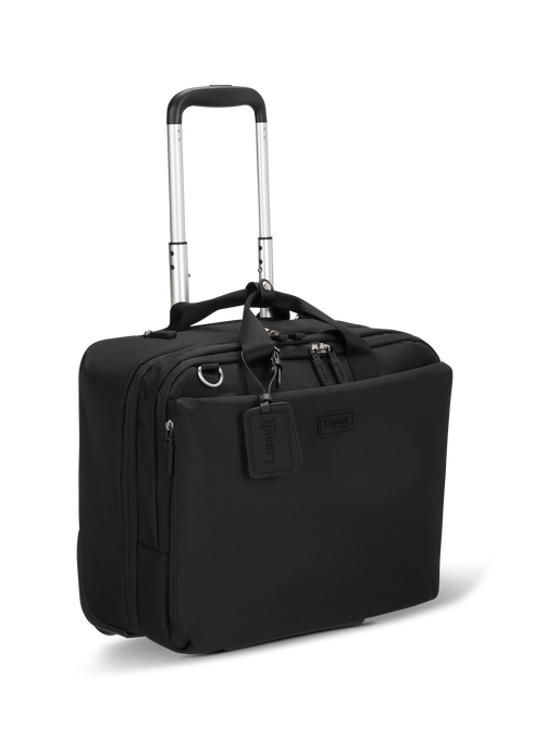 Lipault 4BIZ Rolling Laptop Bag Czarny Lipault 4BIZ Rolling Laptop Bag Czarny