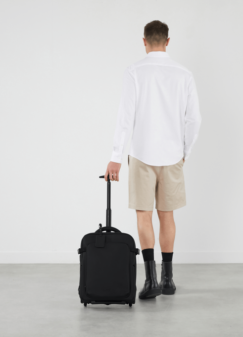 Lipault Lost In Berlin Backpack Pro With Wheels  Czarny Lipault Lost In Berlin Backpack Pro With Wheels  Czarny