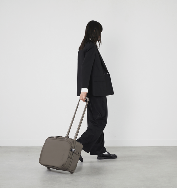 Lost In Berlin Rolling Tote 16" Lost In Berlin Rolling Tote 16"