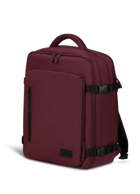 Lipault City Plume Travel Backpack  Bordeaux Lipault City Plume Travel Backpack  Bordeaux