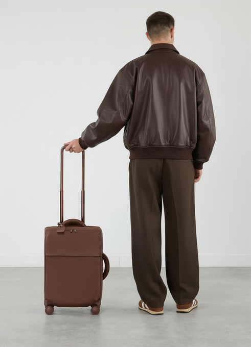 Lost In Berlin Walizka kabinowa 55cm | Lipault Lost In Berlin Cabin 2.0 55cm  Spiced Mocha