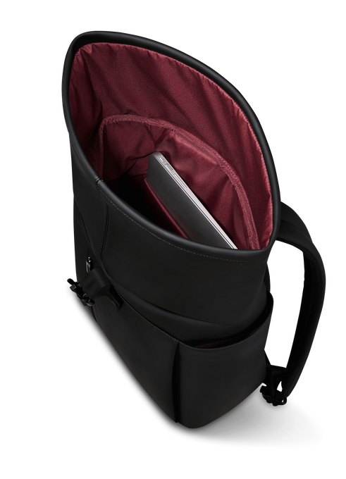 Lipault Lost In Berlin Rolltop Backpack 2.0  Czarny Lipault Lost In Berlin Rolltop Backpack 2.0  Czarny