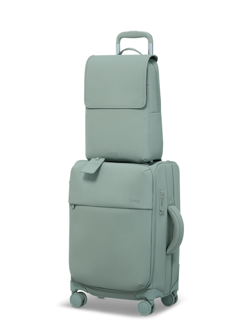 Lipault Lost In Berlin Square Backpack 2.0  Yoga Green