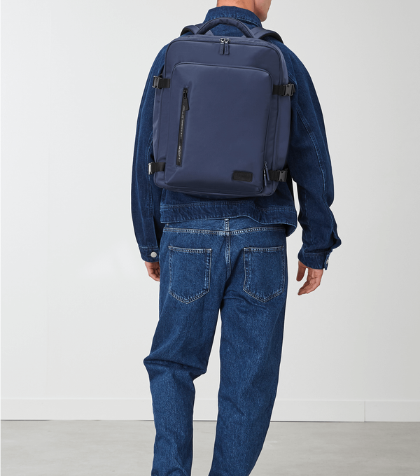 Lipault City Plume Travel Backpack  Granatowy Lipault City Plume Travel Backpack  Granatowy